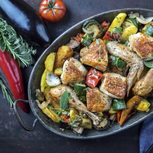 Hähnchen-Pfanne