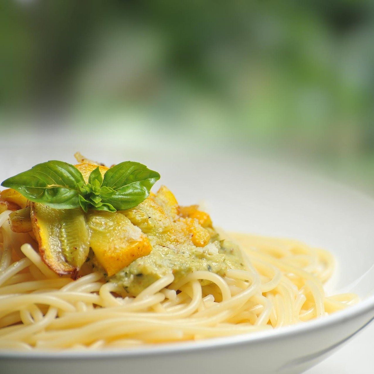 Pasta mit Joghurtsoße